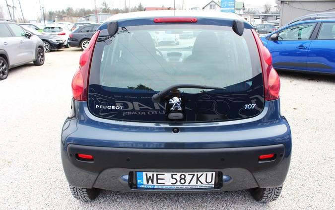 Peugeot 107 cena 21900 przebieg: 109000, rok produkcji 2013 z Rabka-Zdrój małe 326